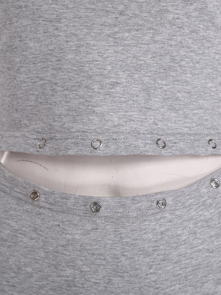 Damen Adaptiver Body Kurzarm Zugang für Ernährungssonde Druckknöpfe Bauchbereich Spezielle Bedürfnisse Jumpsuit