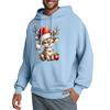 Men's Hooded Sweatshirt, Contrasting Color Sweatshirt, Sports   Casual Jacket