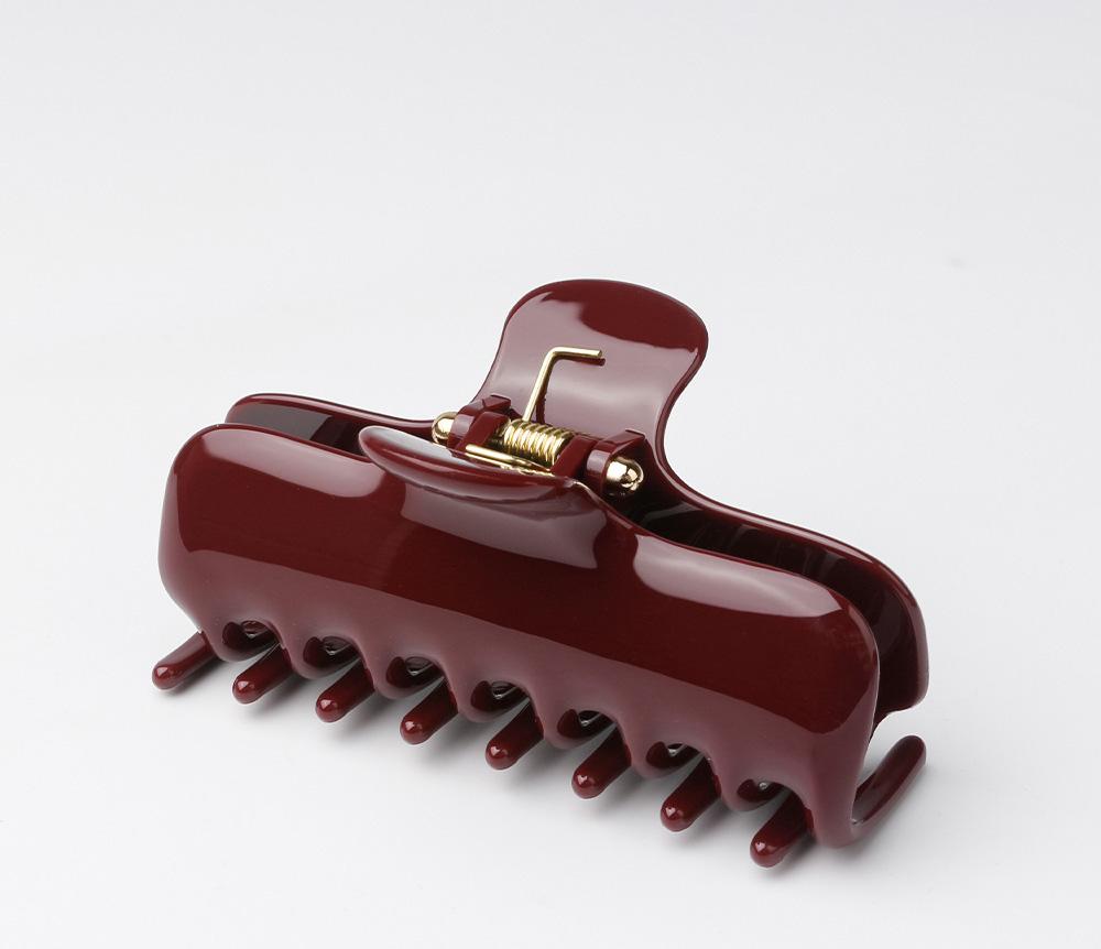 1Pcs 2026 New Style Large Size Thick Hair At The Back of The Head Elegant Shark Clip High Quality Acetate Rectangular Hair Clip