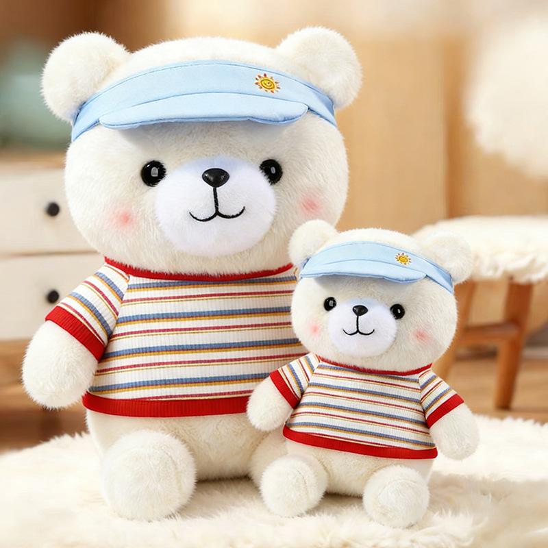 Nuova Bambola Maglione Carino Cappello Bambola Orso Giocattolo Peluche per Bambini Bambola Orsetto