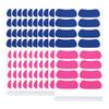 48-144Pairs Sports Eye Black Stickers Under Eye Black Strips Football Face Stickers Breathable Eyeblack Sticker with 1Pcs Pencil