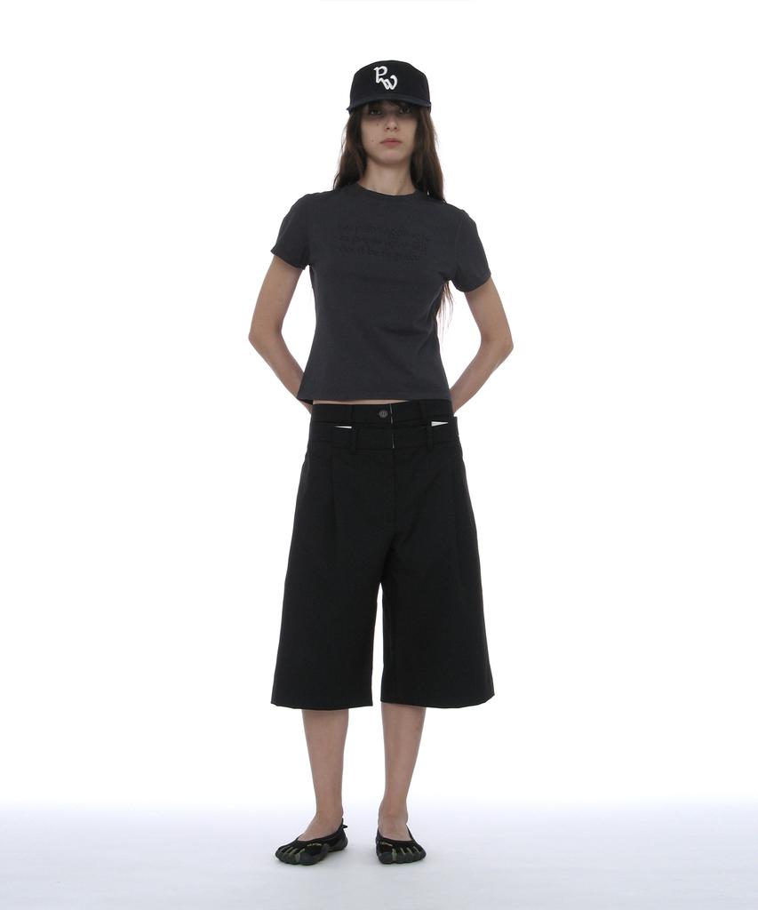 PARTIMENTO WOMEN Pw Symbol Pillbox Cap_Navy