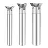 45°-75° CNC V-Shaped Dovetail Groove Milling Cutter with Inner Hole