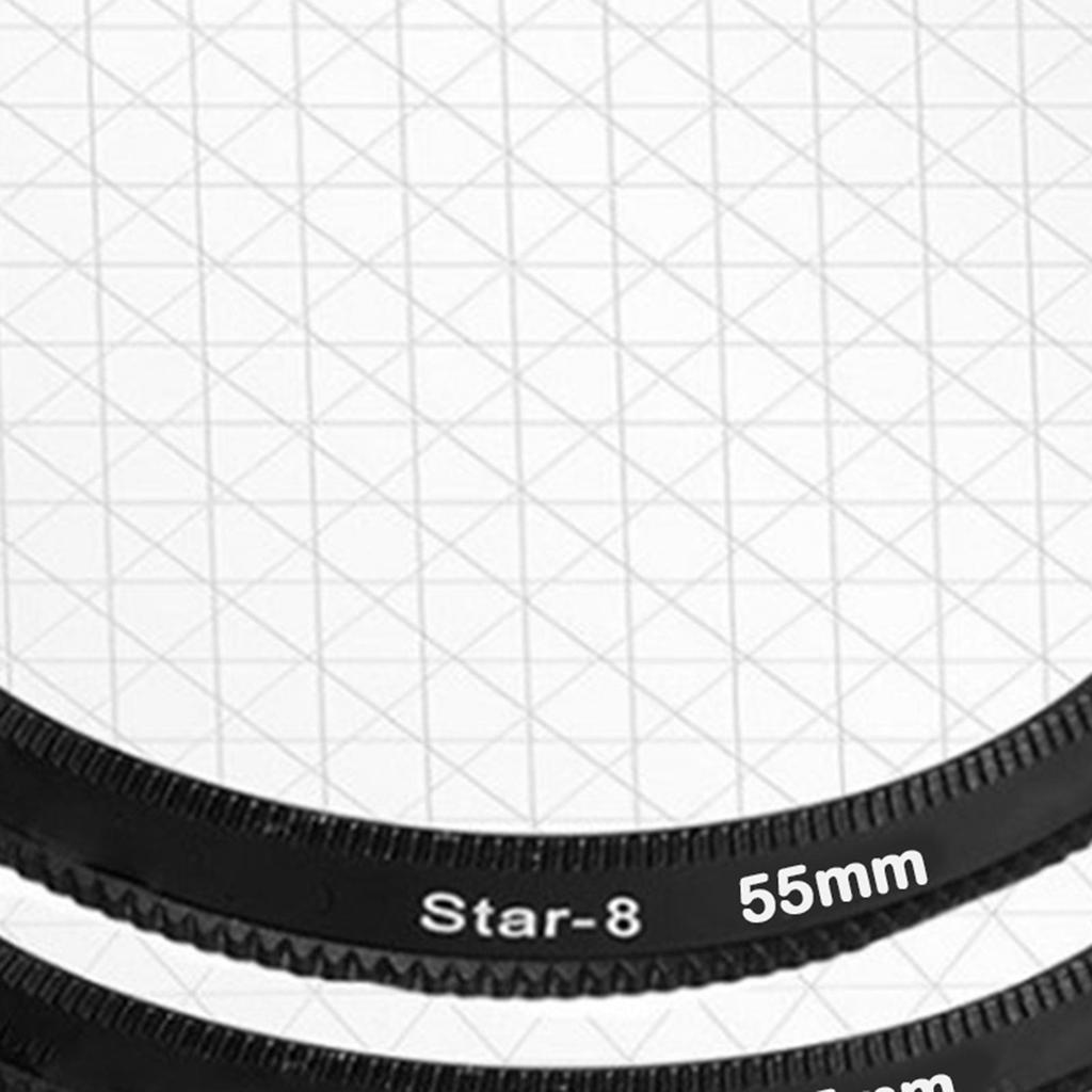 Camera Lens Star Filter 4/6/8 Line Starlight Night Photography for Canon for Nikon for Sony for Pentax for Panasonic for Olympus