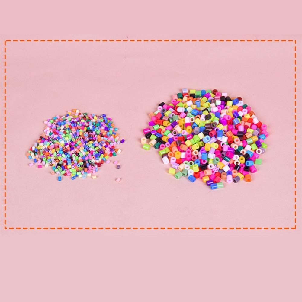 1000 pcs/Bag Rainbow Color Pixel Puzzle Beads Hama Beads Beads Diy Educational Toys  Handmade Gift