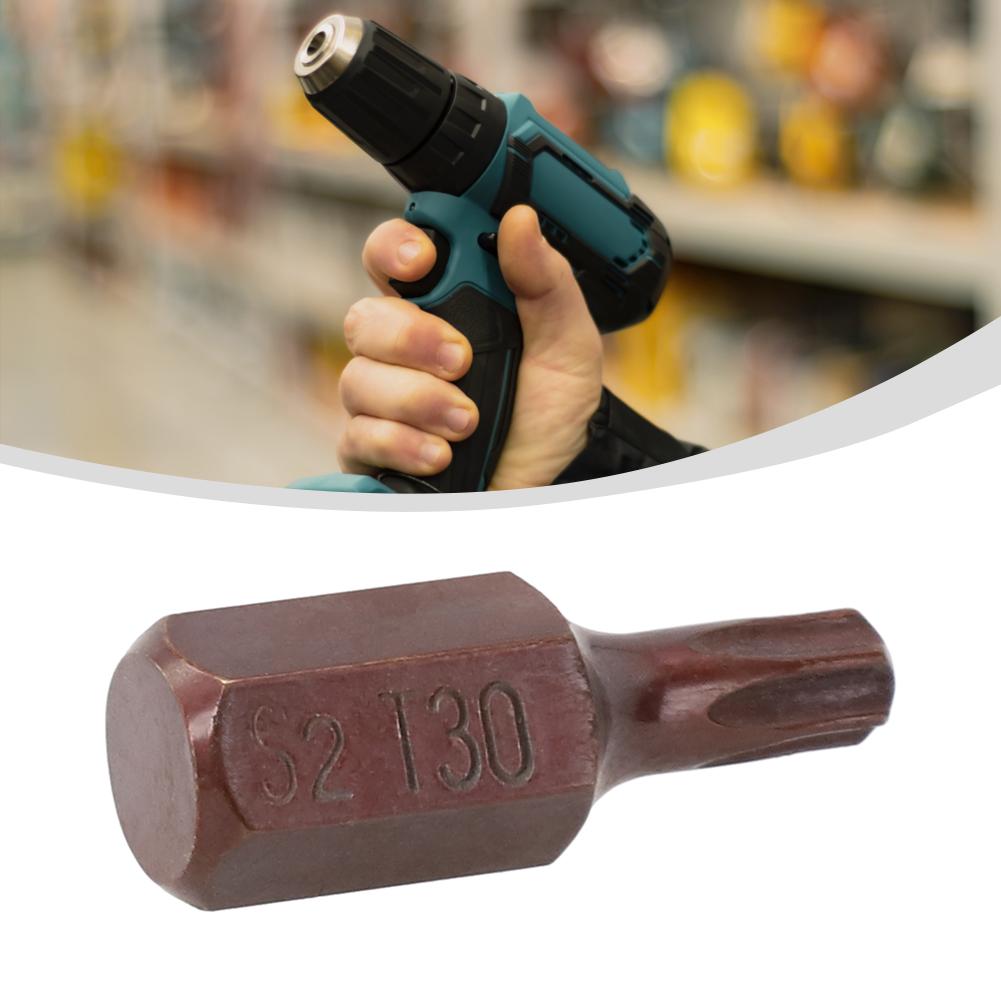 Magnetische Torx-Schraubendreherbits Sicherheits-Manipulationssichere Schraubendreherbits Legierungsstahl T20 T25 T30 T40 T45 T50 T55