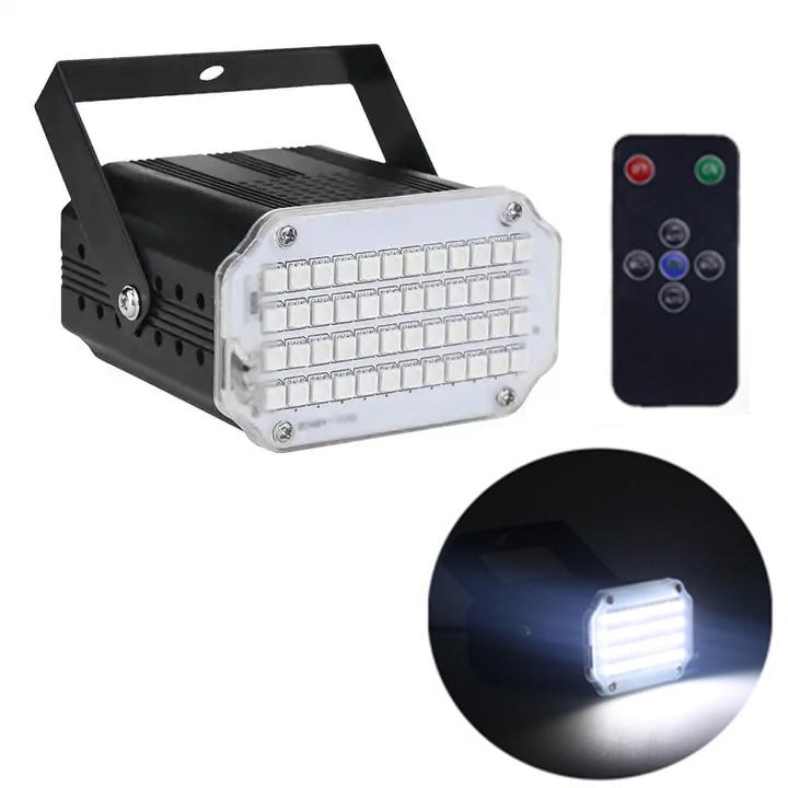 LED UV Strobe Lights Disco DJ Party Holiday Christmas Stage Lighting Effect Wedding Party Music Club Sound Activated Flash Light