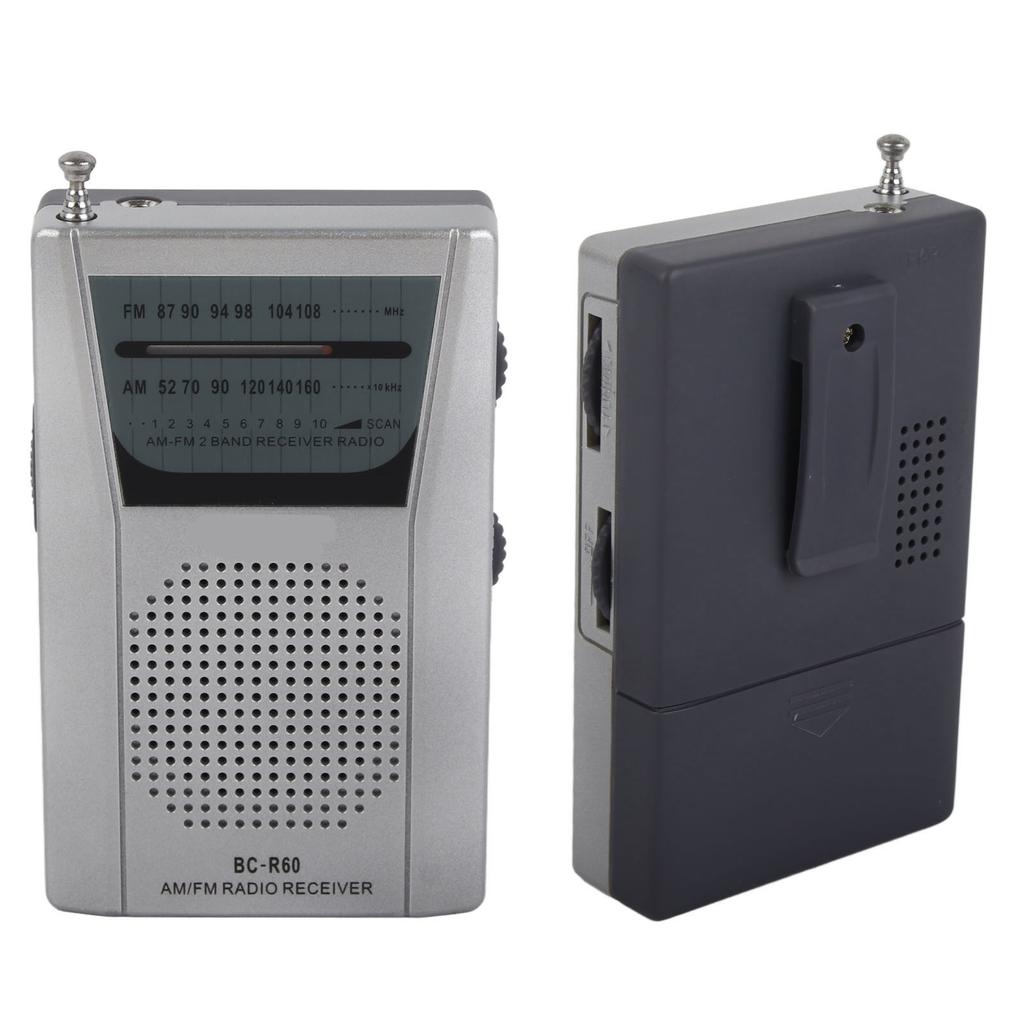 Portable Radio Portable Pocket Small Mini Multifunctional Practical AM FM Transistor Radio Gift