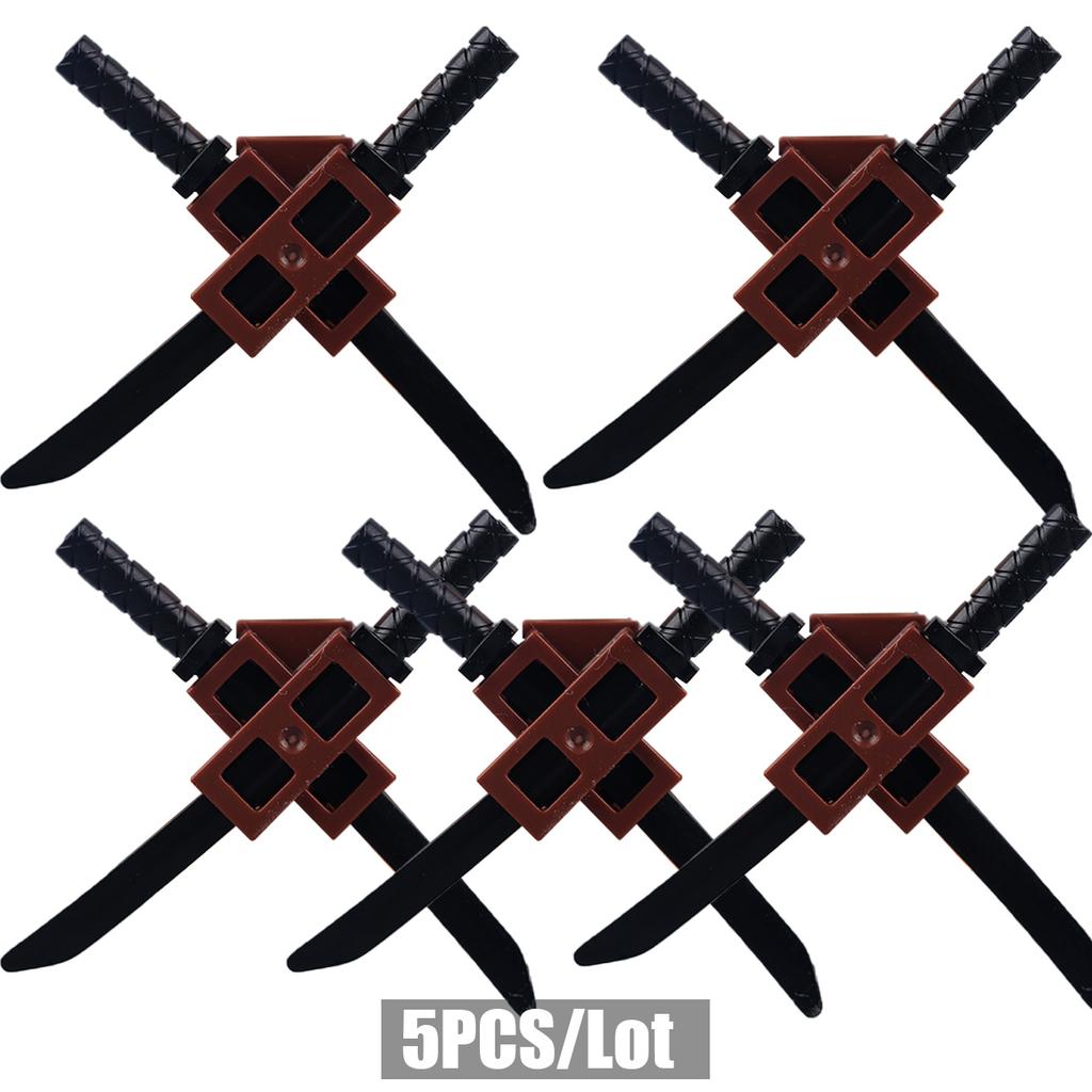 Arme Militare Medievale Blocuri de Construcție Figurine Războinic cu Sabie Accesorii Armuri Cuțite Arc Săgeată Cărămizi Jucării Cadou Băieți