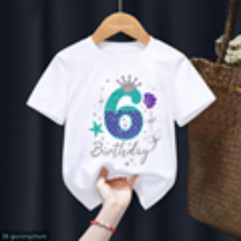 Big Sister Loading 2025 Letter Printed Tshirt Girls Funny Kids Clothes Harajuku Kawaii Children'S Clothing T-Shirt Tops