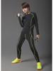 Children's Sports Compression Set: Quick-Drying Long Sleeve Basketball & Football Base Layer for Autumn & Winter.