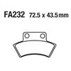 Polaris CF500 ATV FA232 Disc Brake Pads