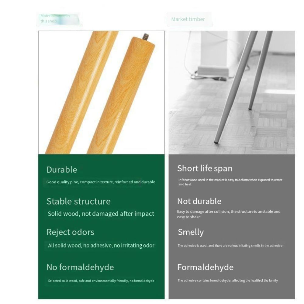 4Pcs 30-60cm Solid Wood Furniture Legs DIY Cabinet Legs Coffee Table Legs Furniture Accessories