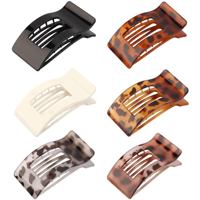 1 Simple Square Grip ClipSuitable All Seasonssuitable Daily Stylinghair Carefirm Gripdurable Materialsuitable Various Hairstyles