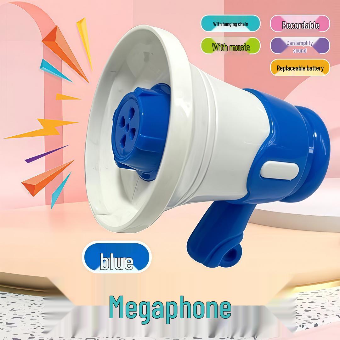 Мини-игрушка Мегафон Брелок с Динамиком и Усилителем