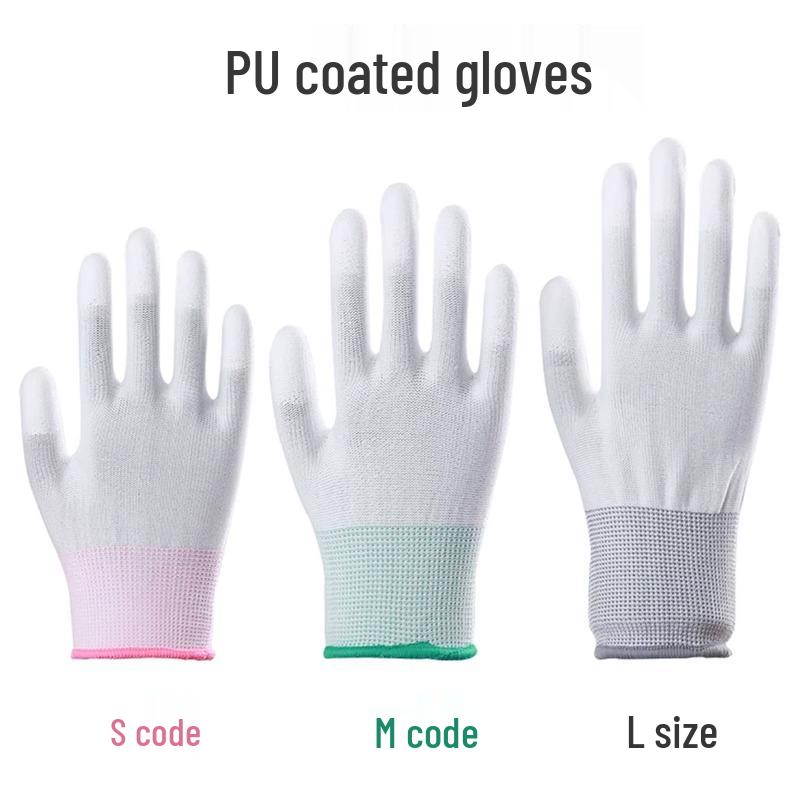 Breathable PU Coated Nylon Work Gloves: Wear-Resistant & Non-Slip Protection
