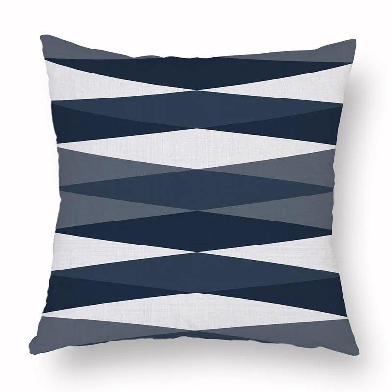 Office Living Room Home Pillowcase Geometric Exotic Ethnic Style Pattern Pillowcase Car Ornaments
