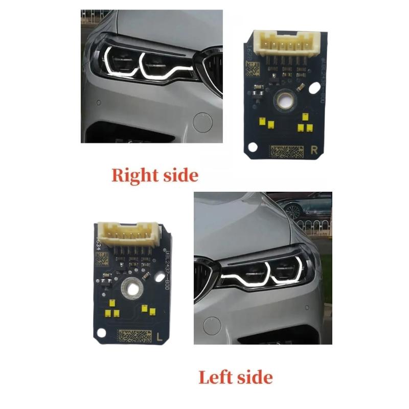 Automotive Accessory for 530i 540i F90 2017-2020 DRL LED Board 63117214939 63117214940 Daytime Running Light Module