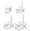 Aquarium Diffuser Glass CO2 System Kit Bubble Counter for Aquatic Water Plants and Fish Tanks