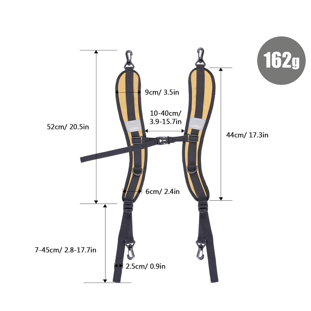 Popruh batohu z oxfordské tkaniny s pásem Všestranné DIY potřeby pro batoh Suchý vak Khaki