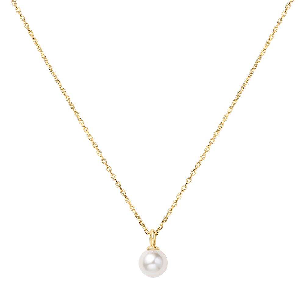 Ania Haie Gold Pearl Drop Pendant Necklace N065-01G