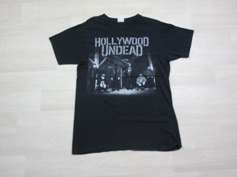 Hollywood Undead Band Tour Graphic Printed Shirt M Y2K Rap Rock Hip Hop Metal XXXXL