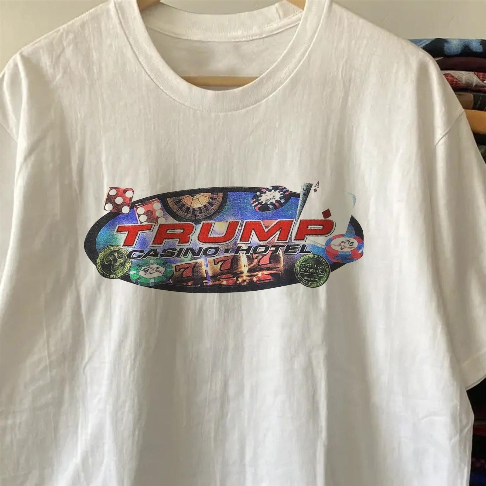 Trump Casino Hotel Promo White T-Shirt XXL XL