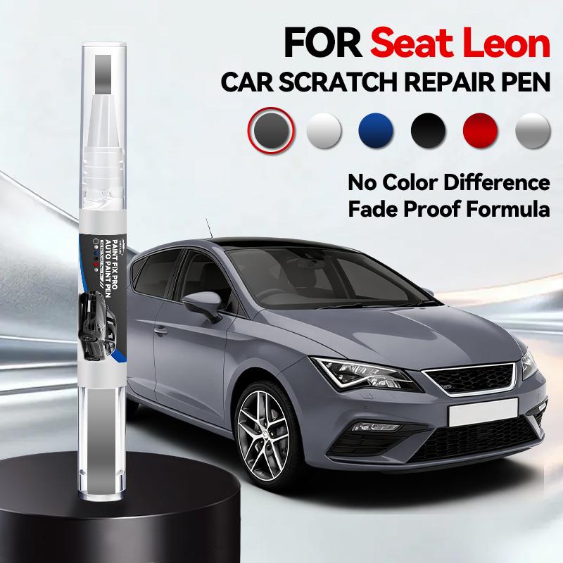

Purpose Vehicle Car Paint Repair Pen For 1999-2025 SEAT Leon Paint Scratch Repair Accessories Asphalt Blue White Red Midnight Bl