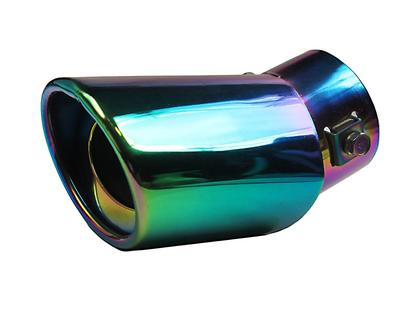 R-STYLE Oválný nerezový koncák výfuku pro snadné vylepšení zadní části vašeho vozu (Všechny barvy)