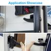 Aluminum Leisure Rv Screen Door Latch Hand Handle Kit For Driver Side Door - Camper Motorhome Travel Trailer