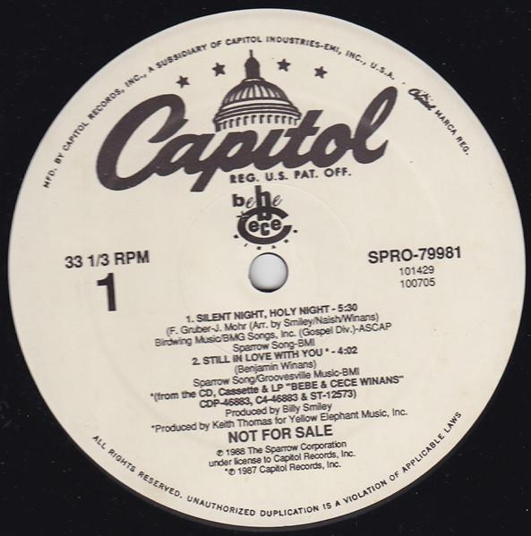 

12inch Record BEBE CECE WINANS Bebe Cece Winans SPRO79981 Capitol Records 1988 US SoulFunk Used
