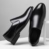 Fashion Summer Autumn Breathable Dress Shoes for Men Solid Color Fashion Casual Antiskid Wedding Shoes Male 2025 New Designer Shoe Man