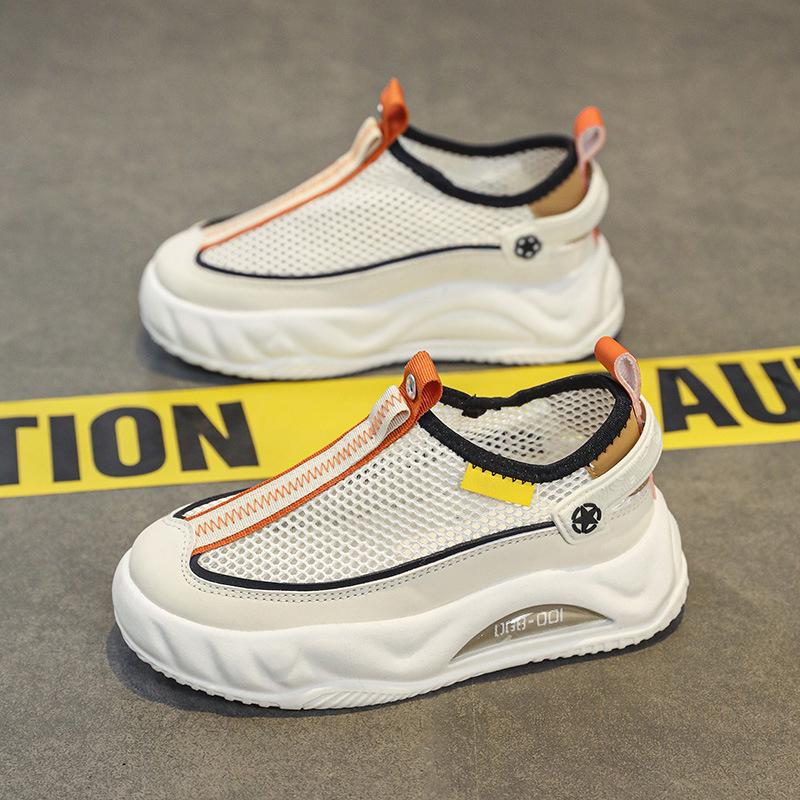 Hollow-out classmates Boys' summer single-mesh breathable sports shoes Versatile non-slip casual shoes Girls' breathable mesh shoes