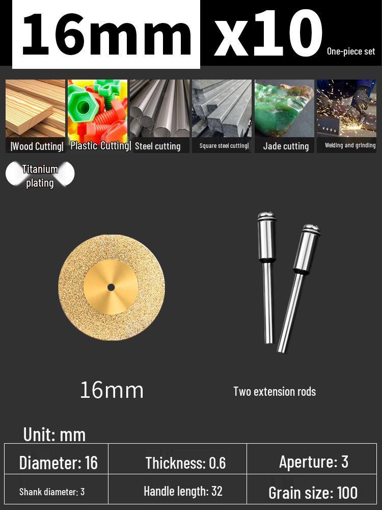 Diamond Grinder Cutting Disc for Drill and Glass Jade Grout Saw Blade
