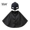 Halloween Katze Fledermaus Kostüm Schwarze Maske Und Umhang Kostüm, Lustige Haustierflügel für Katzen Outfits, Niedliches Welpen Verkleidungszubehör Cosplay, Party, Fotoshootings