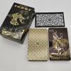 Fantastique 80 Cartes de Tarot Feuille d'Argent Qualité PVC Imperméable Avec Boîte à Rabat Comme Cadeau de Luxe