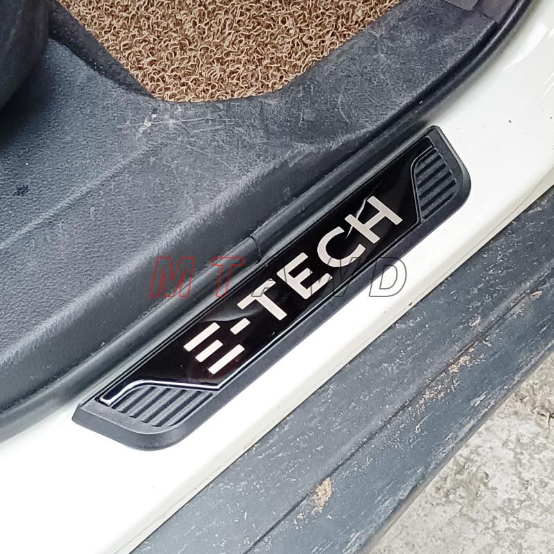 Pro Renault CAPTUR KAPTUR E-TECH 2014- 2024 Příslušenství Nerezová Ochranná Lišta Prahu Dveří Kryt Styling