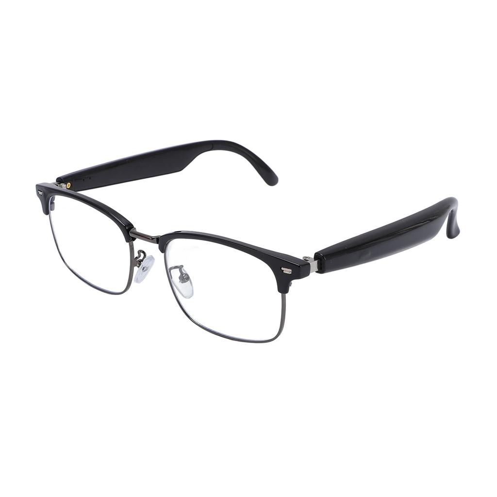 Smart Glasses with Mic and Speaker Anti Blue Light Bluetooth 5.3 Wireless Music Glasses for Men and 