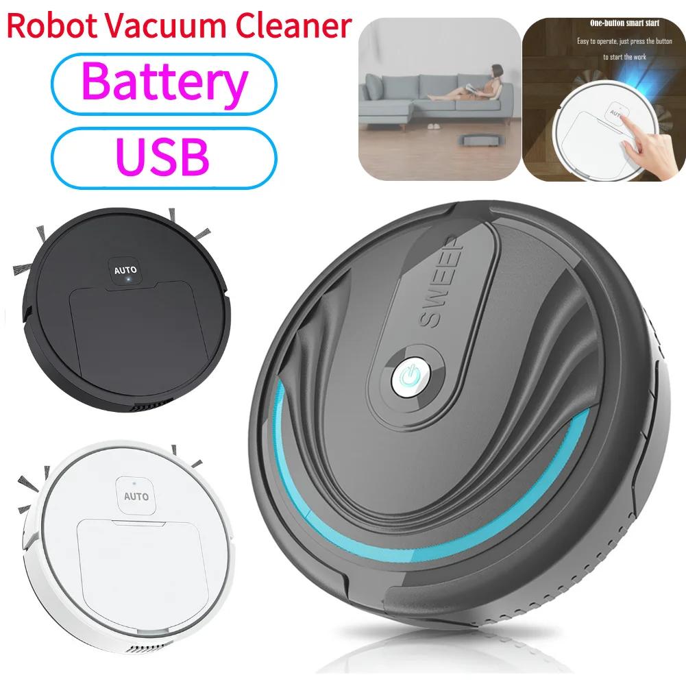 Robotický vysavač Domácí Automatický Podlahový Robot Mini Chytrý Bezdrátový Vysavač Bateriový Domácí Zametač Pro Nízký Koberec Zvířecí Chlupy