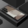 Thin Ring Magnetic Phone Case For Samsung Galaxy S26 Ultra S25 FE S24 S23 S22 Plus S21 FE Abstract Geometry Style Hybrid TPU+PC Matte Cover