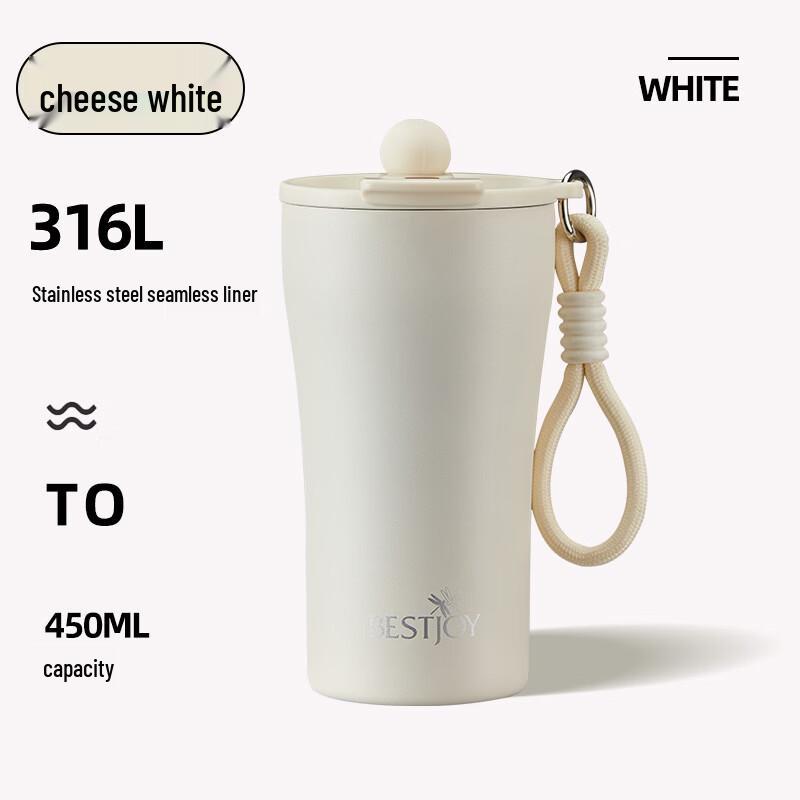 FUGURNG BESTJOY 316L Stainless Steel Insulated Coffee & Travel Mug