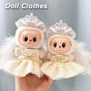 For 17cm Doll Clothes Fashion Clothes Wings Doll Clothes Color Match Dresses Dolls Accessories Cute Decoration Little Clothes
