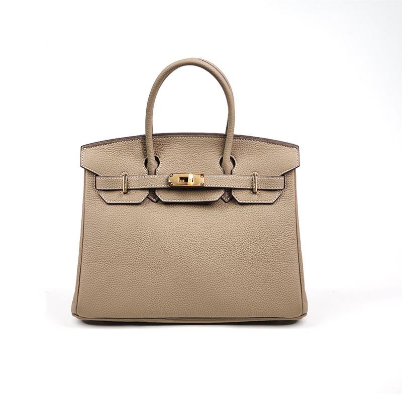 2025 Top-Grade Cowhide Women's Bag Luxury Leather Handbag Fashion Genuine Leather Women's Bag Classic Hundred Styles Handbag