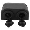 Car Boat Dual PortSurface Mount Cigarette Lighter Socket 12V-24V Motorbike ZY Motorcycle Cigarette Lighter