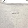GUCCI made in Italy Short sleeve V neck T-shirt M gray Women Used