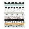 Autocollants masking tape - Artemio - Terrazzo Cat - 3 feuilles - Papier semi-transparent - Idéal scrapbooking