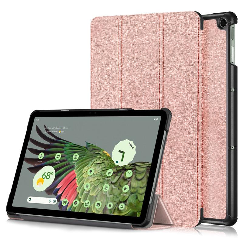 

Чехол для планшета Smart Cover для Google Pixel Чехол для планшета Flip Protective Magnetic Back Shell для Google Pixel Tablet 2023 11 дюймов Cover Capa Google Pixel Tablet розового золота