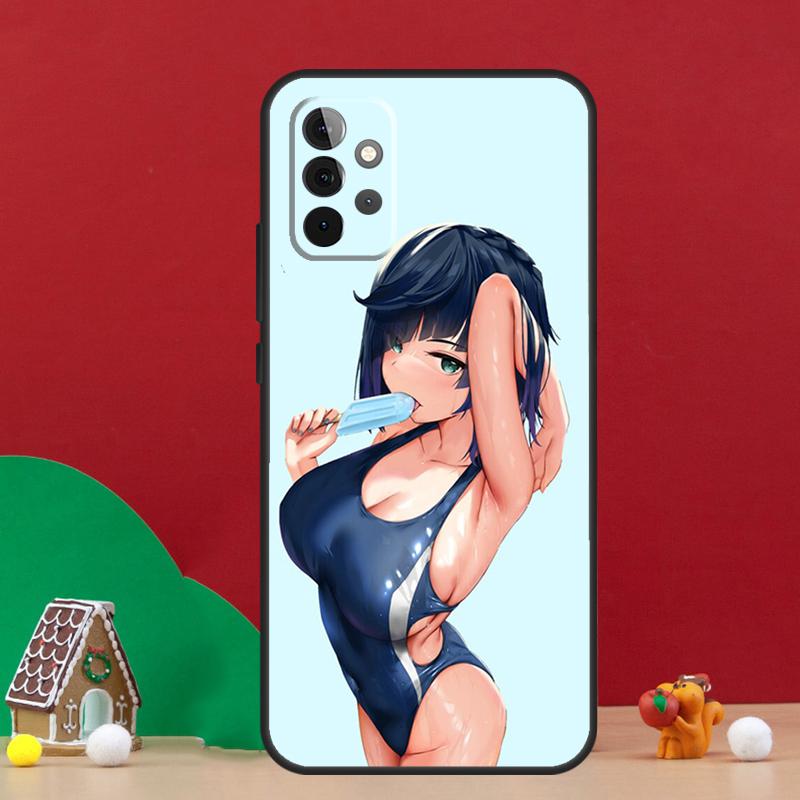 Genshin Impact Yelan Case For Samsung Galaxy A55 A52 A32 A12 A33 A06 A16 A26 A36 A56 A15 A53 A13 A34 A54 A14 A17