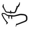 Engine Protection Bar Compatible with Harley Davidson Road Glide Special 15-23 Cylinder Guard Craftride CH6 Black