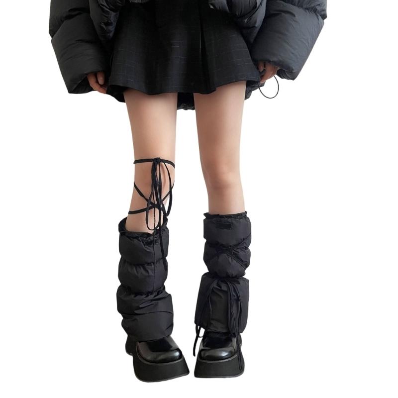 Women's Fashion Leg Warmers Winter Warm Long Leg Socks Sweet Students Girls 90s Boot Socks Party Casual Streetwear
